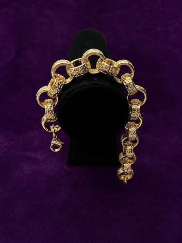 15mm gold plated belcher - 15mm,