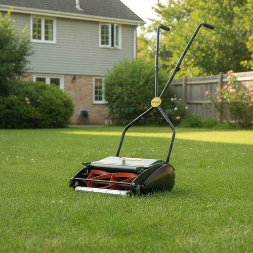 Manual hand push lawn mower - lawn,