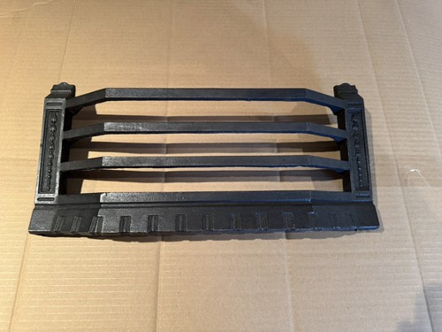 Black fire front grate for - black,