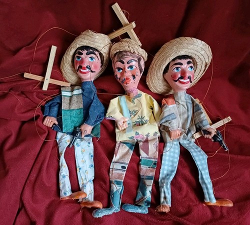 Mexican marionette string - marionette, doll