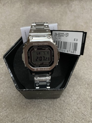 Casio shock silver case - casio,