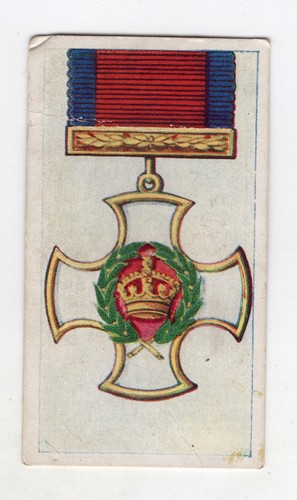1927 medals card distinguished - medals,
