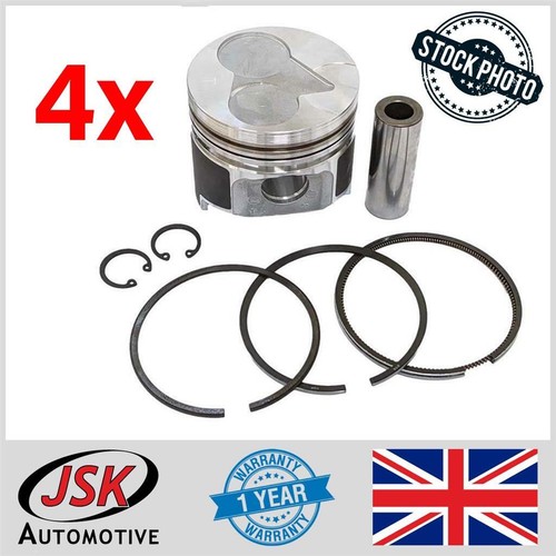 Piston rings set - 4x,