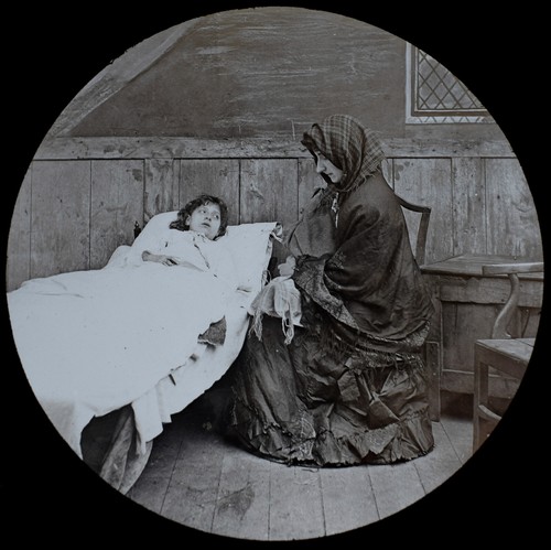 Victorian woman childs - woman, by
