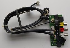 Vestel 17FAV18-1 SIDE JACK TV PCB board AV INPUT WITH WIRES