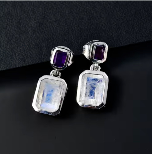 Rainbow moonstone amethyst - rainbow, &