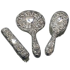 English solid silver Green Man