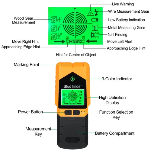 Stud finder wall scanner - stud,