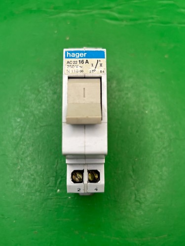 Hager n118 16a double - hager,