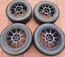 R35 GTR Drag CCW Wheels with Mickey Thompson ET Street S/S tyres