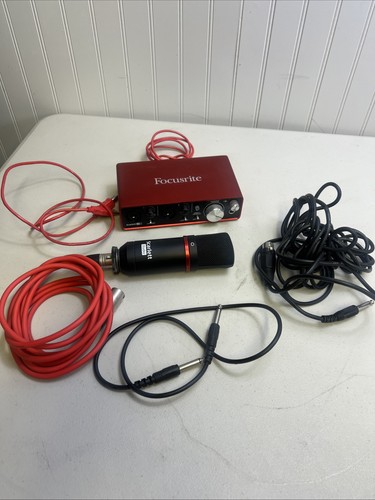 Focusrite scarlett 2i2 - focusrite, scarlett-2i2-2nd-gen