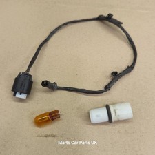 BMW 3 5 series E36 E39 E46 Wing Indicator Bulb Holder With wiring Loom Plug