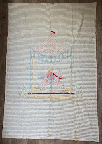 Vintage chenille girls - vintage,