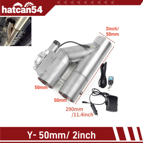 Electric exhaust valve kit - valve,