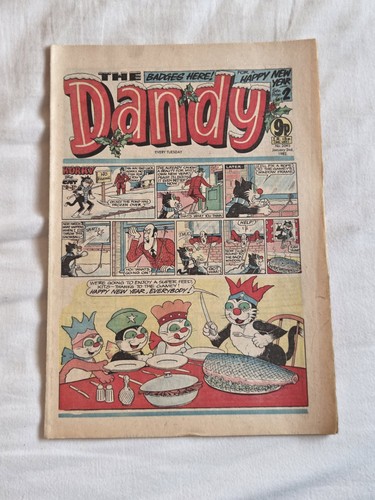 The dandy comic 2nd - 2nd, january
