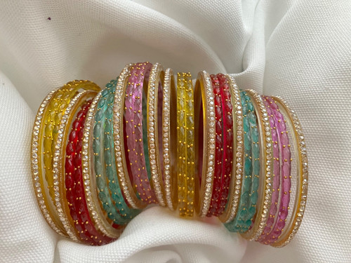 Kashmiri bangles raindrop - kashmiri,