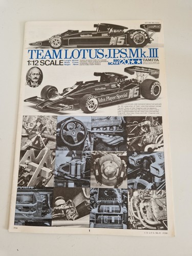 Tamiya team lotus jps 111 - tamiya,