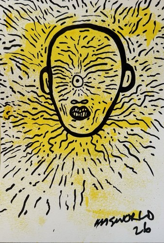 Hasworld abstract face - hasworld,