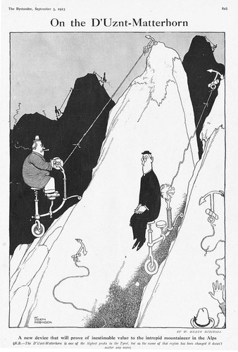 Heath robinson device for - w.,
