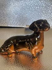 Beswick Dachshund Black & Tan