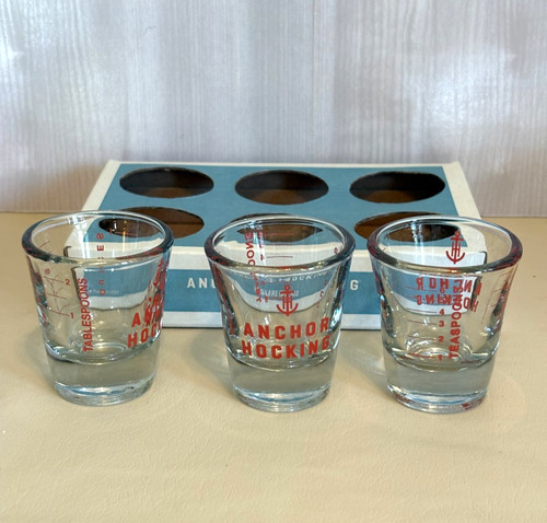 Anchor hocking shot glass - 3,