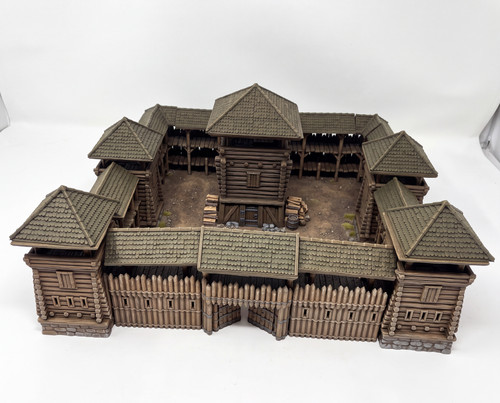 Palisade fort large - palisade, modular