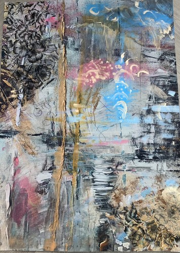 Original acrylic art - acrylic, a2