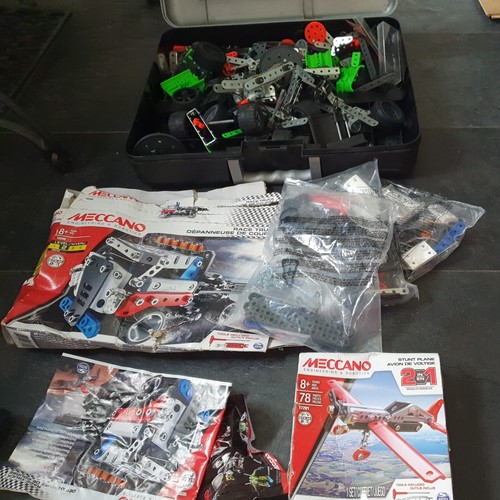 Meccano job lot includes new - job,