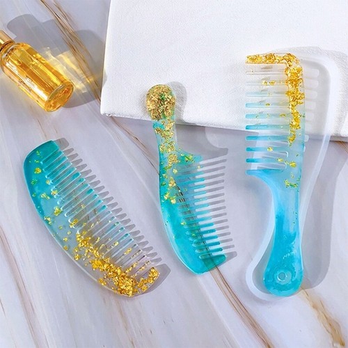 Silicone mold comb casting - mold,