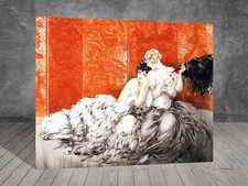 Louis Icart Mockery WOMAN LADY