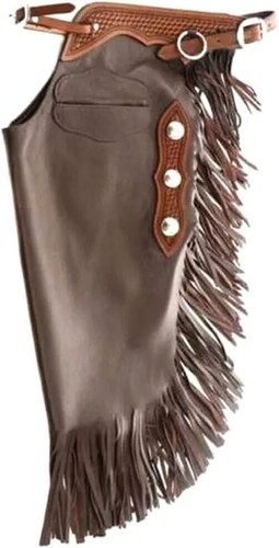 Brown softy leather western - softy,