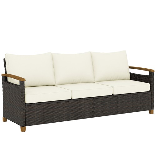Outsunny seater rattan - outsunny,