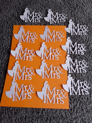 Mrs die cuts - &, mrs.(wedding)die