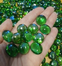 Green Glass Nuggets Pebbles