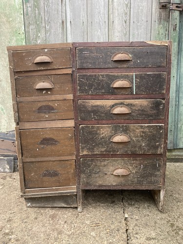 Antique apothecary bank - apothecary, of