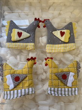 Chicken Egg Cosy Covers Set of