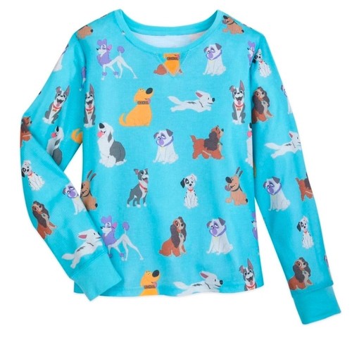 Disney dogs waffle knit - waffle,