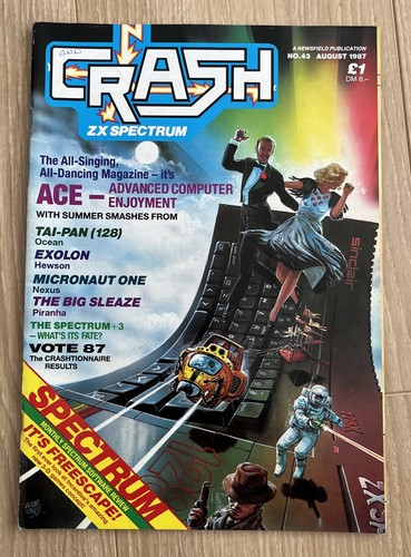 Crash magazine spectrum - crash,