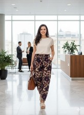 Ready to Wear African Trouser Ankara Fabric Size 14/16