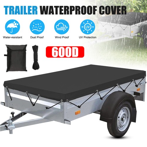 Black trailer cover with - trailer,