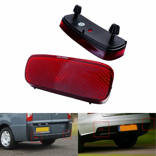 Rear bumper reflector tail - rear,
