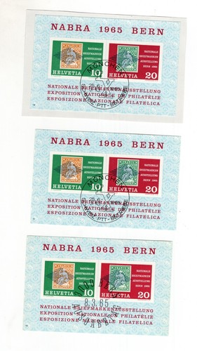 Switzerland stamps 1965 - switzerland,