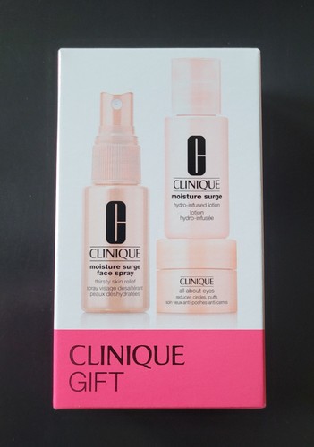 Clinique moisture surge 3pc - clinique,