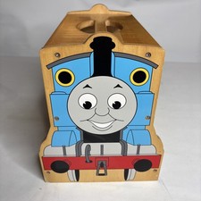 Thomas The Tank Engine & Friends - WOODEN RAILWAY-  TRAIN STORAGE STOOL