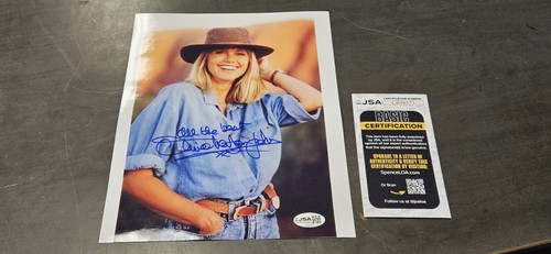 Olivia newton john - hand, signed