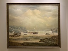 Oil On Canvas - Seascape by S. Ali 120cm x 100cm Original Painting Artwork