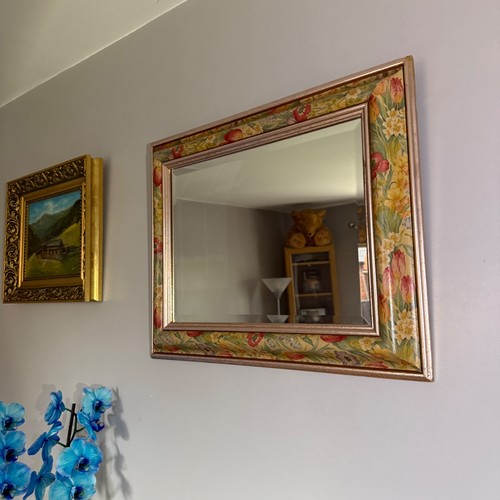 Vintage belvedere floral - floral, wall