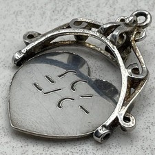 Vintage sterling silver 'I