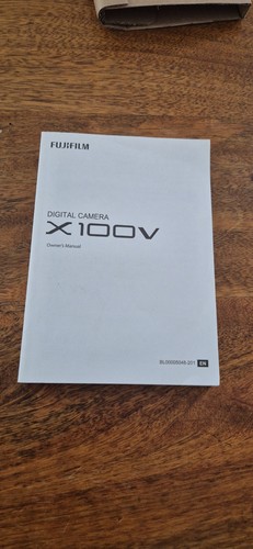 Fuji fujifilm x100v - fujifilm, genuine