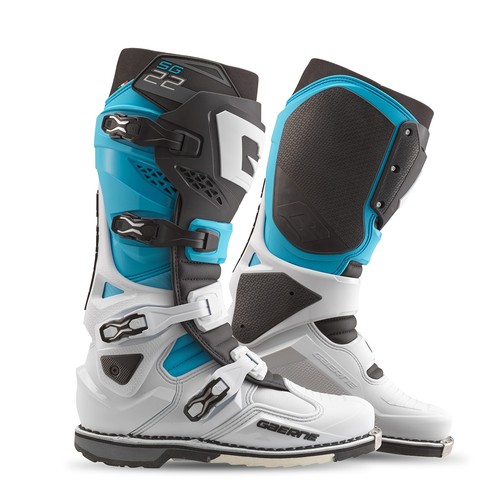 Gaerne sg22 white black - gaerne, white/black/blue
